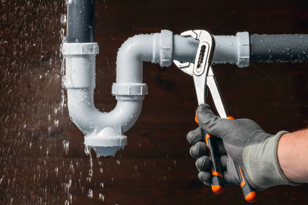 Professional Drain Cleaning technician working in Garrett, TX